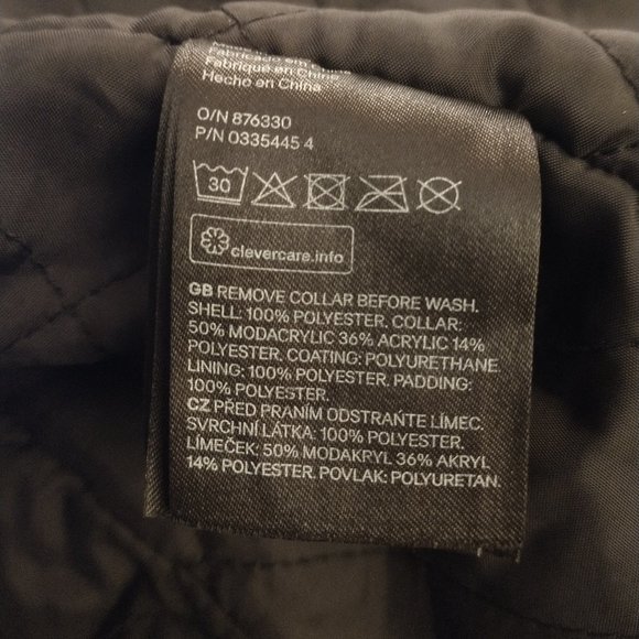 Amazing Vintage Faux-fur Faux-leather Jacket (H&M) - Picture 7 of 9